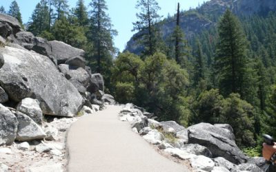 Yosemite National Park – Clark Point – John Muir Trail – Nevada Fall – Mist Trail – Emerald Pool – Vernal Fall