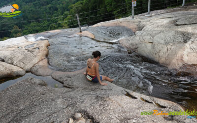 Seven Wells Waterfall (Air Terjun Telaga Tujuh) – Green Pool – Blue Pool