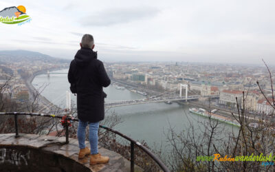Budapest – Puente de la Libertad – Gellért Hill (235 m) – Estatua de la Libertad – Ciudadela – Puente de Isabel